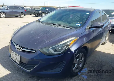 2014 Hyundai Elantra Se from USA, damaged, VIN 5NPDH4AE2EH475431